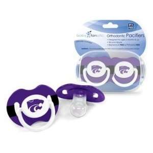  Kansas State Wildcats Pacifier   2 Pack Baby