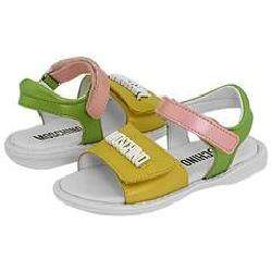 Moschino Kids Footwear Art. 24450 (Infant/Toddler) Yellow Sandals 