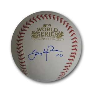 Autographed Tony LaRussa 2011 World Series MLB Baseball (MLB 