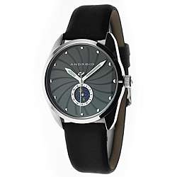 Android Mens Impetus Sun and Moon Black Dial Watch  
