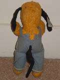 VINTAGE 1950S GUND PLUTO RUBBER FACE PLUSH TOY WITH TAG ORIGINAL VERY 