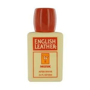 ENGLISH LEATHER MUSK AFTERSHAVE 3.4 OZ (PLASTIC BOTTLE) (UNBOXED) MEN