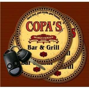 COPAS Family Name Bar & Grill Coasters: Kitchen & Dining
