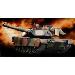   VS Tank Pro Series 1/24 M1A2 Abrams NATO Battle Tank RTR Toys & Games