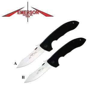  Emerson Wave CQC 8 Military Silver Folding Knife Sports 