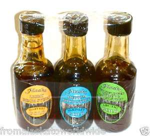 Alaskan 100% Pure Organic Birch Syrup Sampler 3 Flavors  