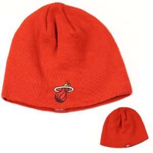  Miami Heat Classic Knit Beanie (Red)