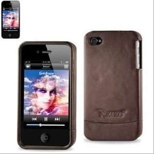  LEATHER PROTECTOR COVER for Iphone 4 (LPC IPHONE4 03BR 