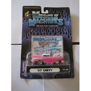   Die Cast Adult Collectible 57 Chevy 01 25 164 Scale 