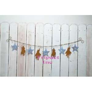    51 Metal Home Rustic Décorative Hawdy Garland: Home & Kitchen