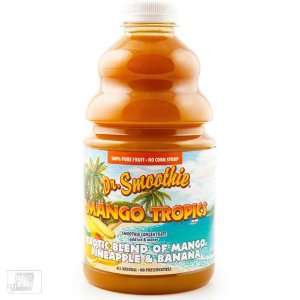 Smoothie DR CF020 06 46 Oz Mango Tropics 100% Crushed Fruit Smoothie 