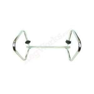  Double Arm Service Bar Rail: Nickel Chrome Plated: Kitchen 
