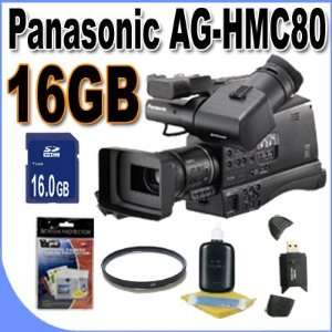  Panasonic AG HMC80 3MOS AVCCAM HD Shoulder Mount Camcorder 
