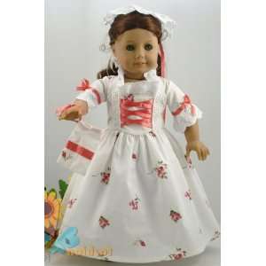   Doll Clothes Fits American Girl 18 Doll Felicity Elizabeth: Toys