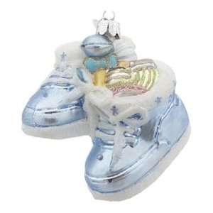  Boy Baby Shoes Christmas Ornament: Home & Kitchen