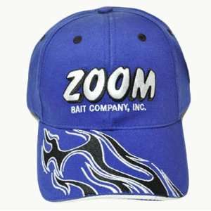 ZOOM BAIt COMPANY BASS LOVEEM BLUE COTTON HAT CAP NEW 