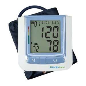   Healthsmart Standard Automatic Digital Blood Pressure Monitor in Blue
