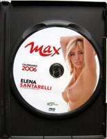 DVD ELENA SANTARELLI   Backstage Calendario 2006 MAX  