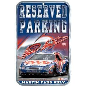  Mark Martin #6 AAA Reserved Parking Sign *SALE* Sports 