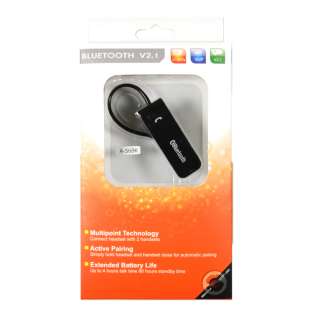   NEW BLACK WIRELESS BLUETOOTH HEADSET + CHARGER for NOKIA PHONES  