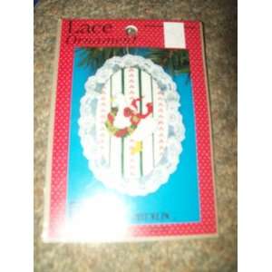  Christmas Goose Cross Stitch Laced Ornament Arts, Crafts 