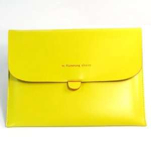  Yellow / Envelope PU Leather Case / Cover for Apple iPad 2 
