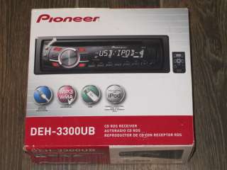   3300UB USB/CD MP3 WMA In Dash Car Stereo Receiver 884938116084  