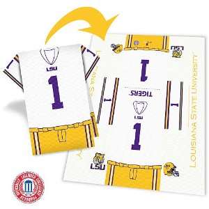  Tigers Football Jersey 8 Pack Napkins   Set Of 6: Sports & Outdoors