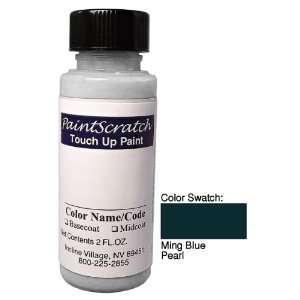 Oz. Bottle of Ming Blue Pearl Touch Up Paint for 2003 Audi A4 (color 