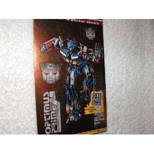   the Fallen 3 Sticker Sheets (Optimus Prime) Card 1 of 10 Toys & Games