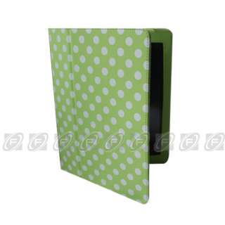 The New iPad 3 /iPad 2 Stylsih Folio PU Leather Case Smart Cover Stand 