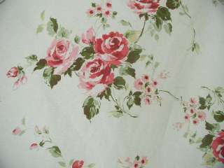 Rachel Ashwell Shabby Chic ™ Somerset Roses on White by the Yd 