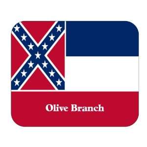  US State Flag   Olive Branch, Mississippi (MS) Mouse Pad 