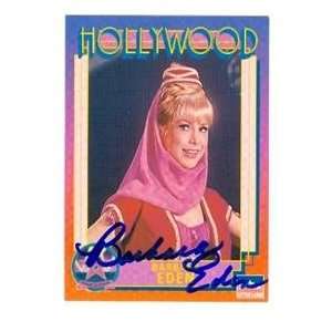  Barbara Eden autographed Hollywood Walk of Fame trading 