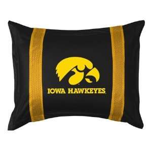 Iowa Hawkeyes (2) SL Pillow Shams/Cover/Cases