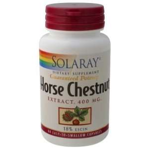   Solaray   Horse Chestnut, 400 mg, 60 capsules