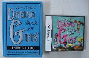 RARE NEW DS, DSI GAME DARING GAME FOR GIRLS & BOOK 096427016274 