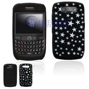  Black Stars Laser Cut Silicon Skin Case: Cell Phones & Accessories