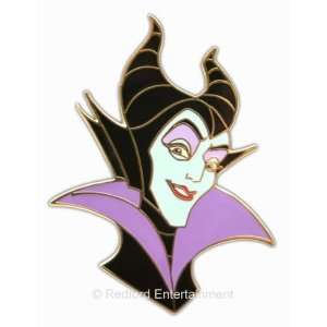  Disney Pins Maleficent Head Shot: Toys & Games