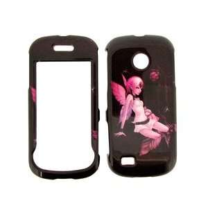  Samsung Eternity 2 II Black with Pink Fairy Lady Design 
