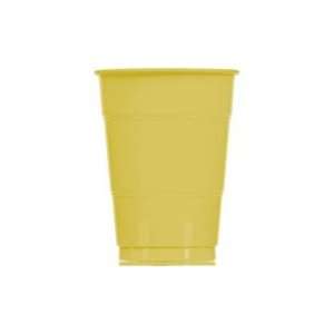  Lemon 12 Oz. Cups Plastic 20 Count 