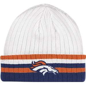 Denver Broncos Cuffed Knit Hat:  Sports & Outdoors