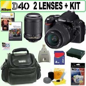  Nikon Digital Camera Nikon D40 6.1MP With 18 55MM for 3.5 