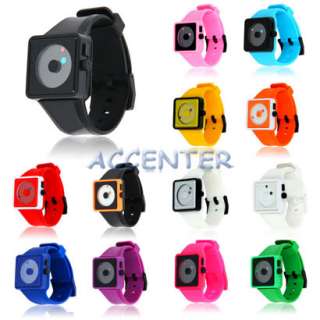 Sport Style Two Creative Watch Jelly Silicone Watch  