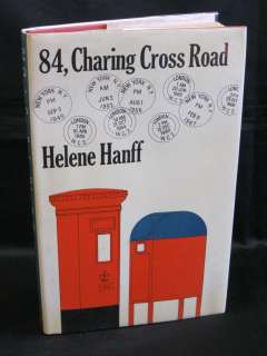   Hanff   84, CHARING CROSS ROAD   1975 HC/DJ Fifth Printing  