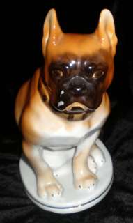 1950 Russian Soviet Lomonosov Porcelain Figurines Dog  