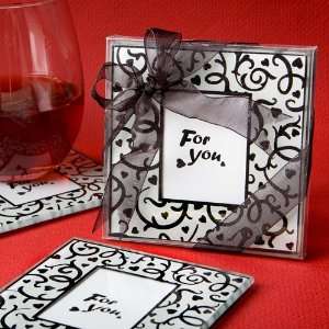  Hearts and Flourishes Collection Coasters (Set of 2 