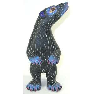 Black Bear 8.25 Inch Oaxacan Wood Carving:  Home & Kitchen