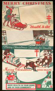 1942//1959 Christmas Seals Booth Envelopes  