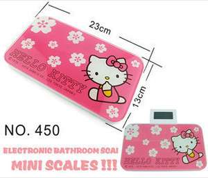 Cute Hello Kitty Mini Digtal Electronic Bathroom Scales  